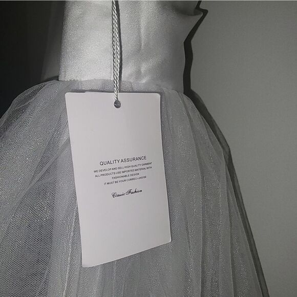 🆕️👗New Trend Flower Girl Dress, First Communion Dress, White - Sz 10 - Picture 10 of 11